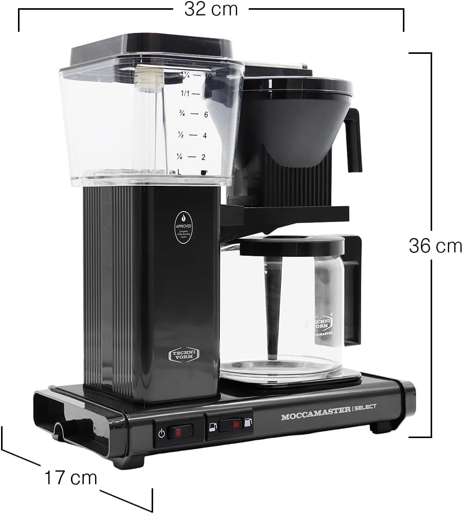 Moccamaster Select Höhe Breite Tiefe