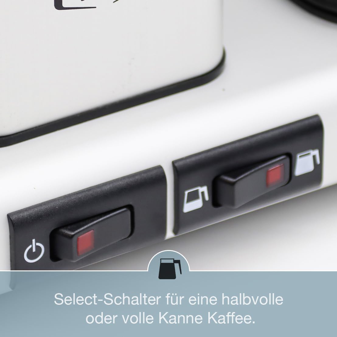 Moccamaster Select AN Aus Schalter