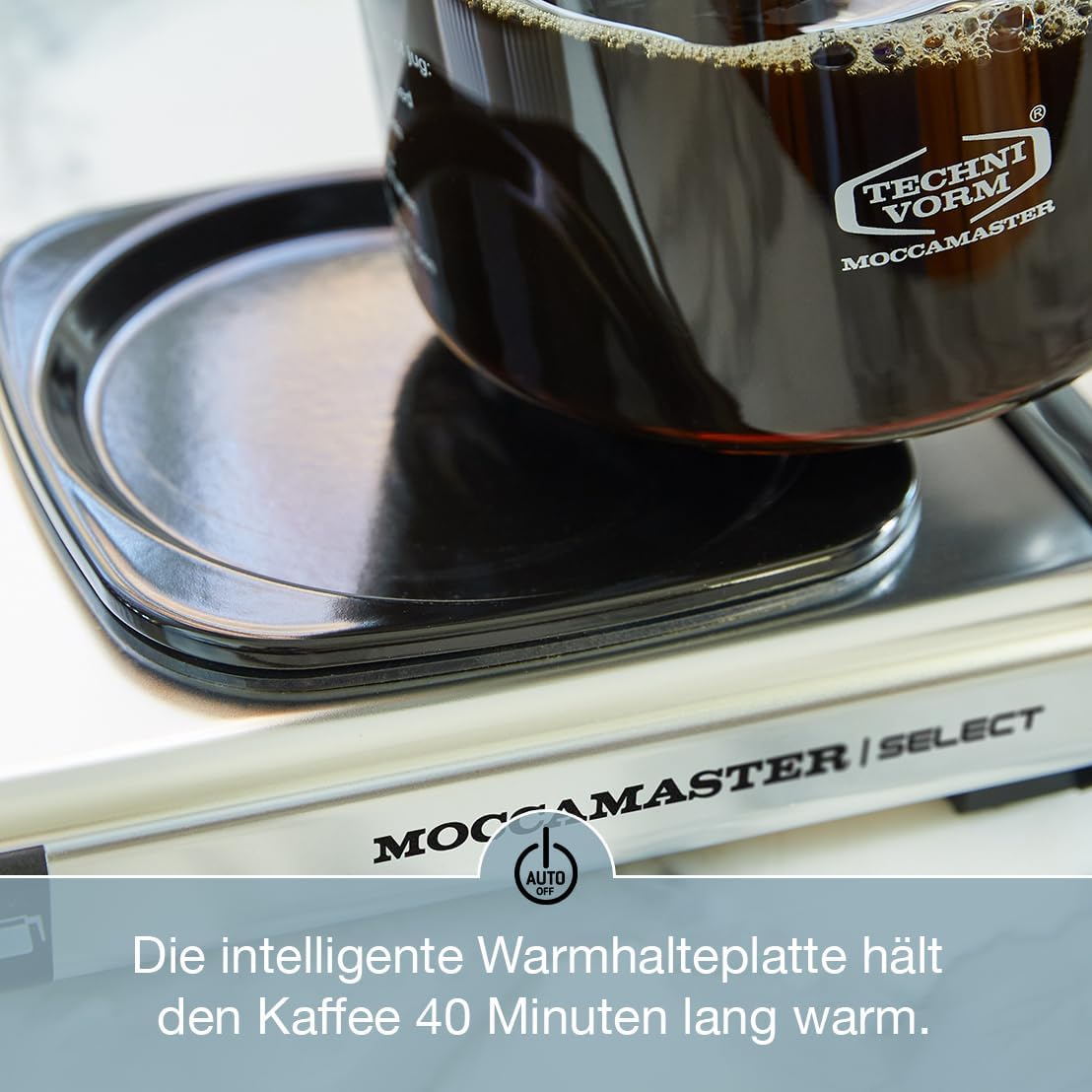 Moccamaster Vorteile Herdplatte