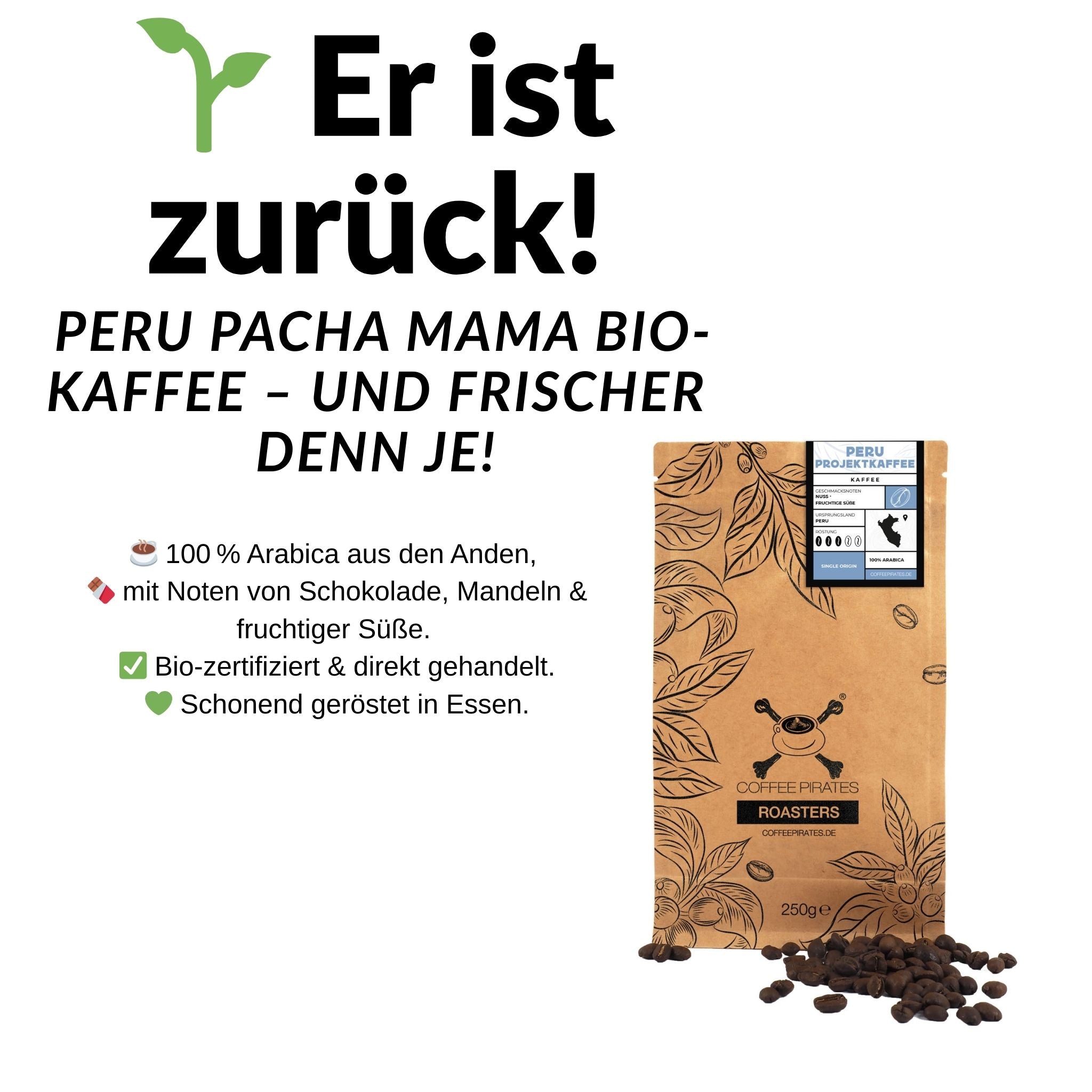 Peru Pacha Mama Kaffee – Bio Arabica aus nachhaltigem Hochlandanbau