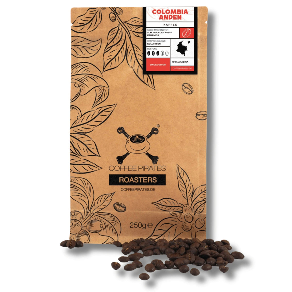 Kaffee aus dem Andengebirge Kolumbiens I Coffee Pirates