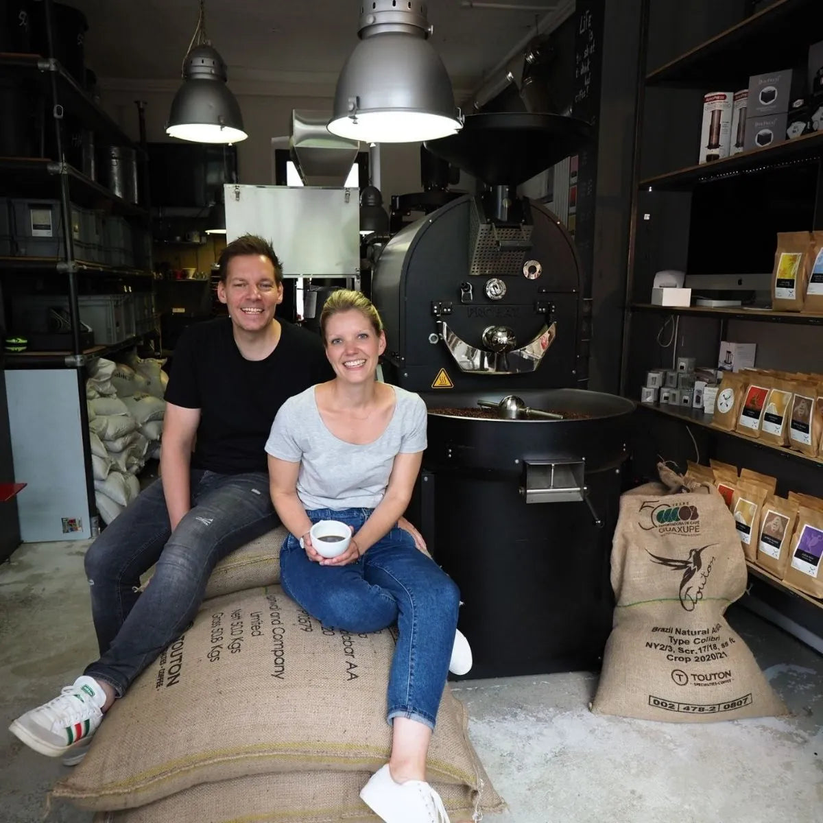 Gründer der Coffee Pirates Kaffeerösterei