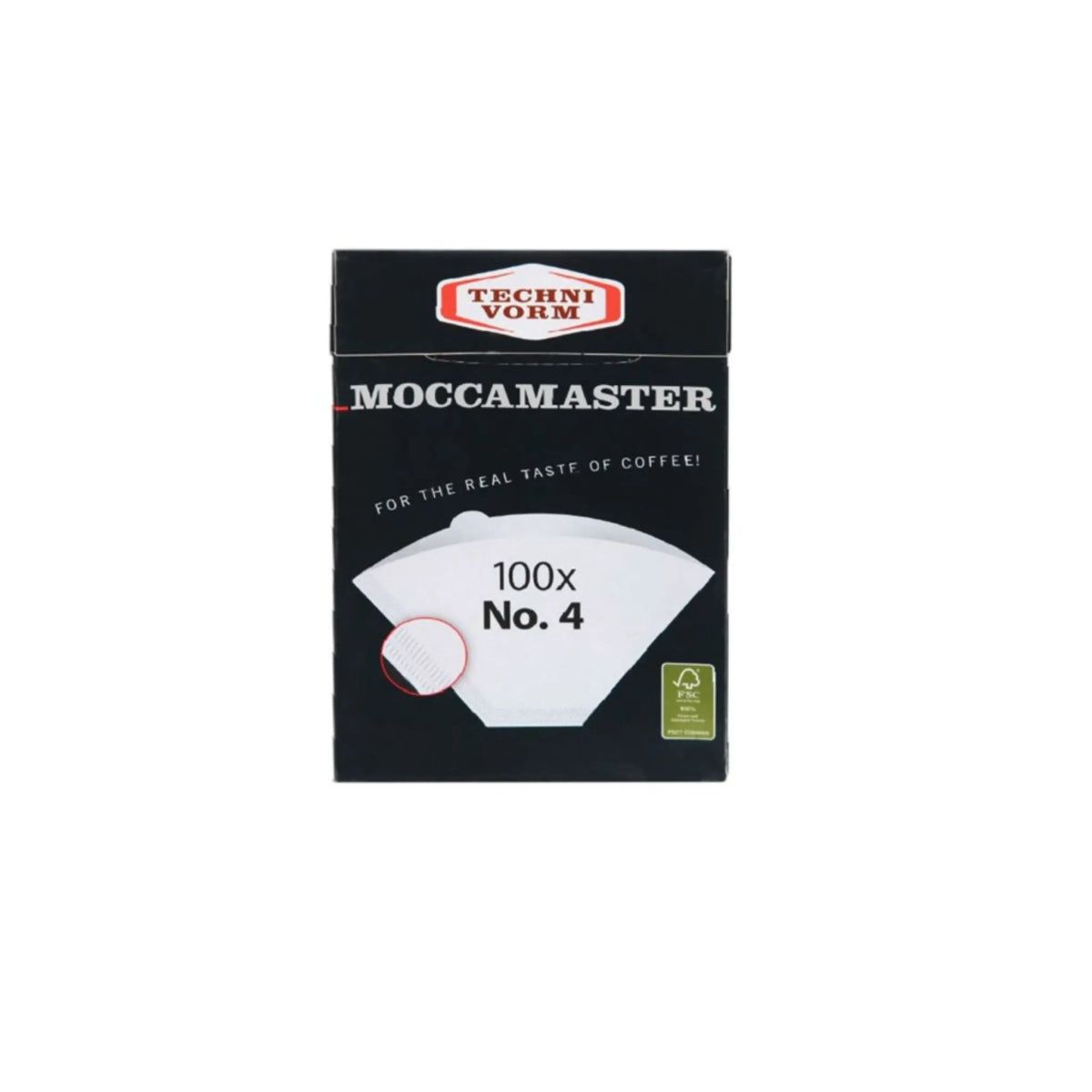 Filterpapier Moccamaster Nr. 4 für Moccamaster Select