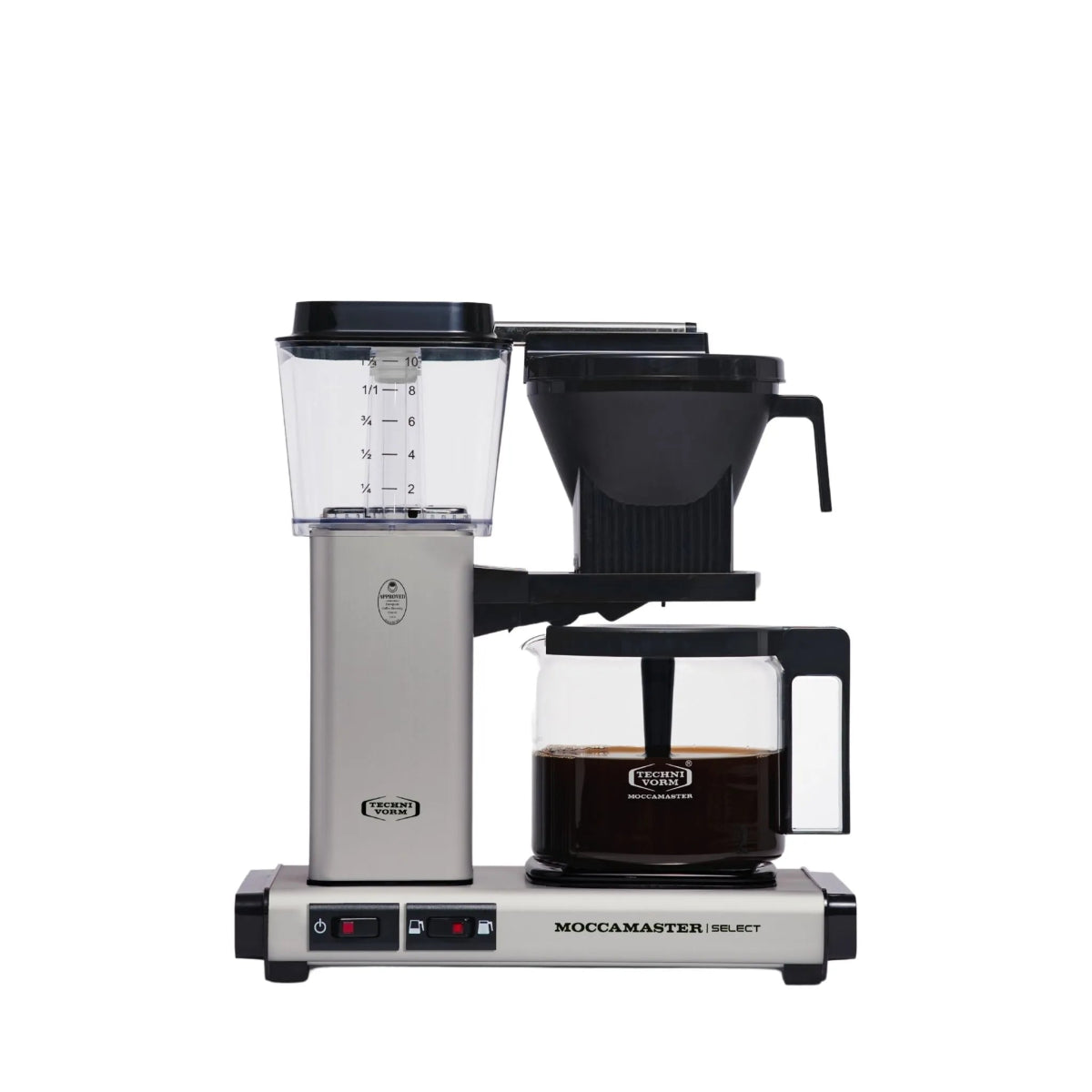 Moccamaster KGB Select matt silber I Coffee Pirates