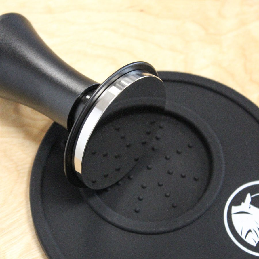Rhino Self Levelling Tamper 58mm – Black - Coffee Pirates