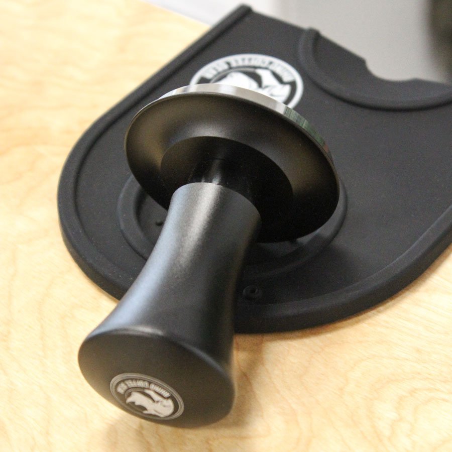 Rhino Self Levelling Tamper 58mm – Black - Coffee Pirates