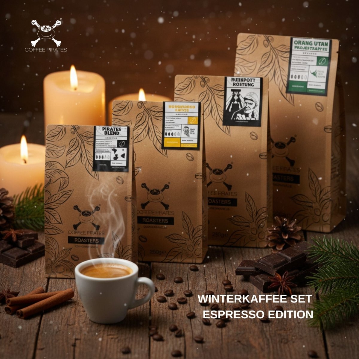 Winterkaffee Probierset Coffee Pirates