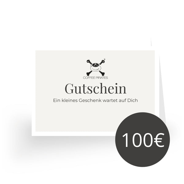 Coffee Pirates - Geschenkgutschein 100€ - Coffee Pirates
