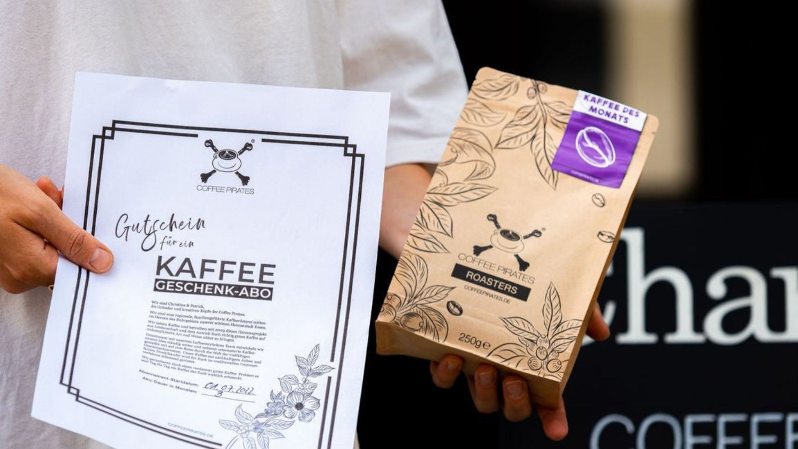 Geschenk-Kaffee Abo Coffee Pirates - 3 Monate - Coffee Pirates