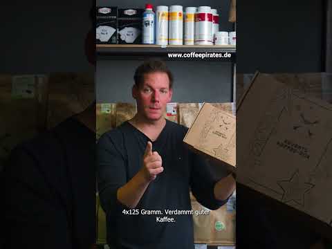 Patrick stellt die Adventskaffee Box auf Youtube vor - Coffee Pirates