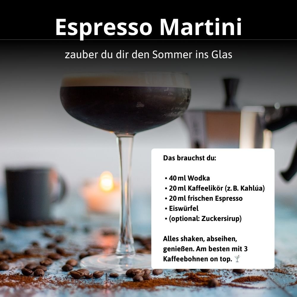 Daydrinking Deluxe für Zuhause: Unser Espresso-Martini-Rezept zum Nachmixen - Coffee Pirates