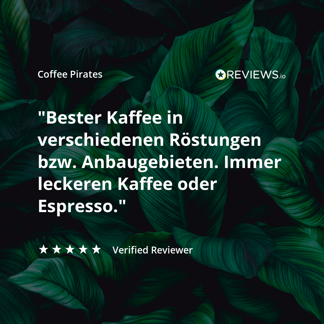 50/50 Espresso – kräftiger Blend für ausgewogenen Kaffeegenuss - Coffee Pirates