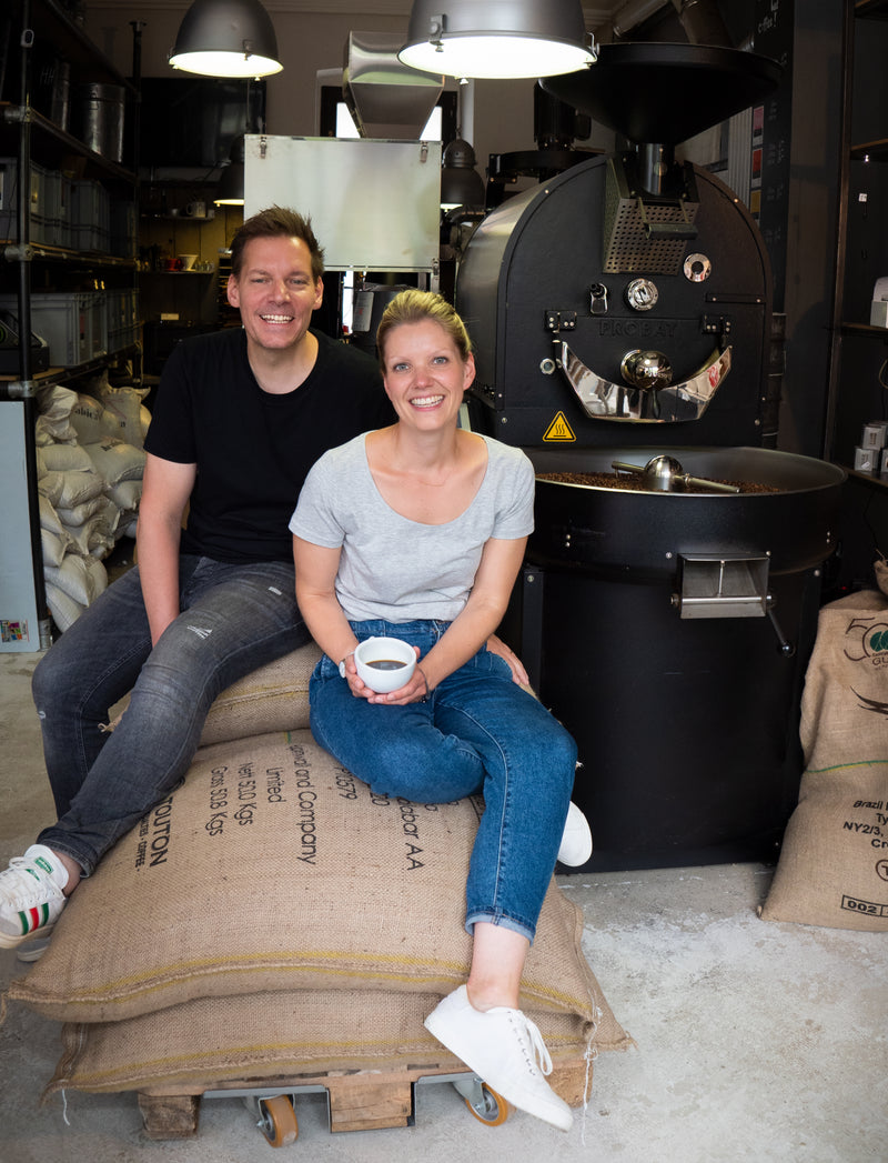 Coffee Pirates Gründer, Christina und Patrick, seit 2009 Herzensprojekt Euch verdammt guten Kaffee näher zu bringen