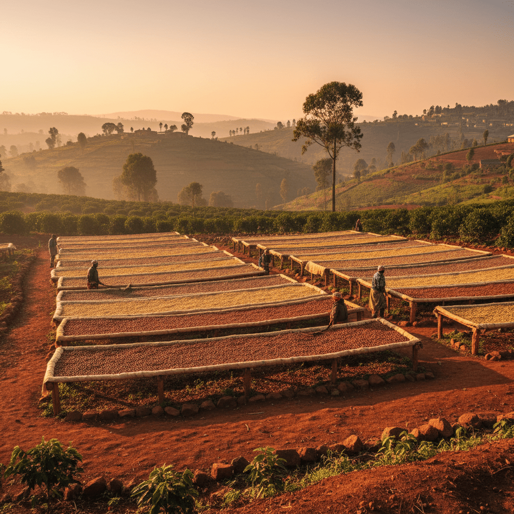 Äthiopien Yirgacheffe Kurume – Natural – Regional Lot - Coffee Pirates