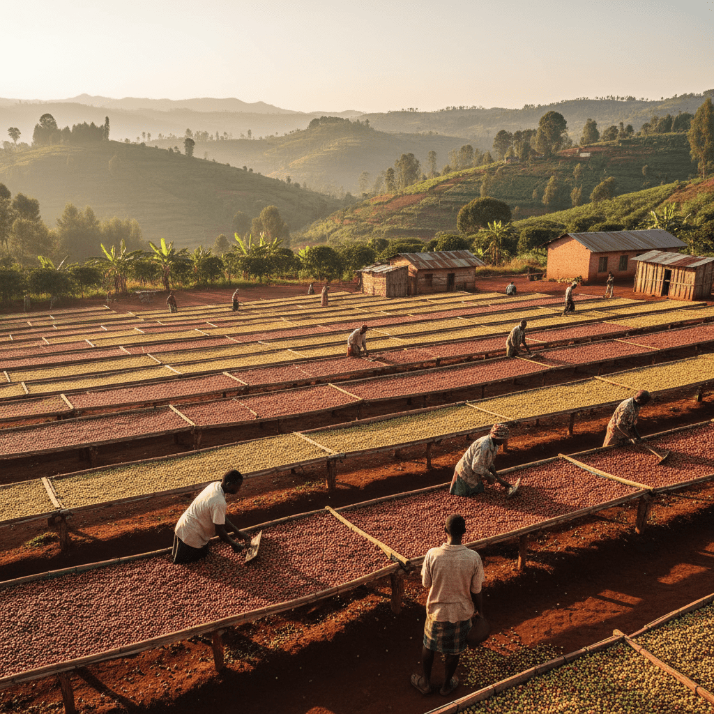 Äthiopien Yirgacheffe Kurume – Natural – Regional Lot - Coffee Pirates