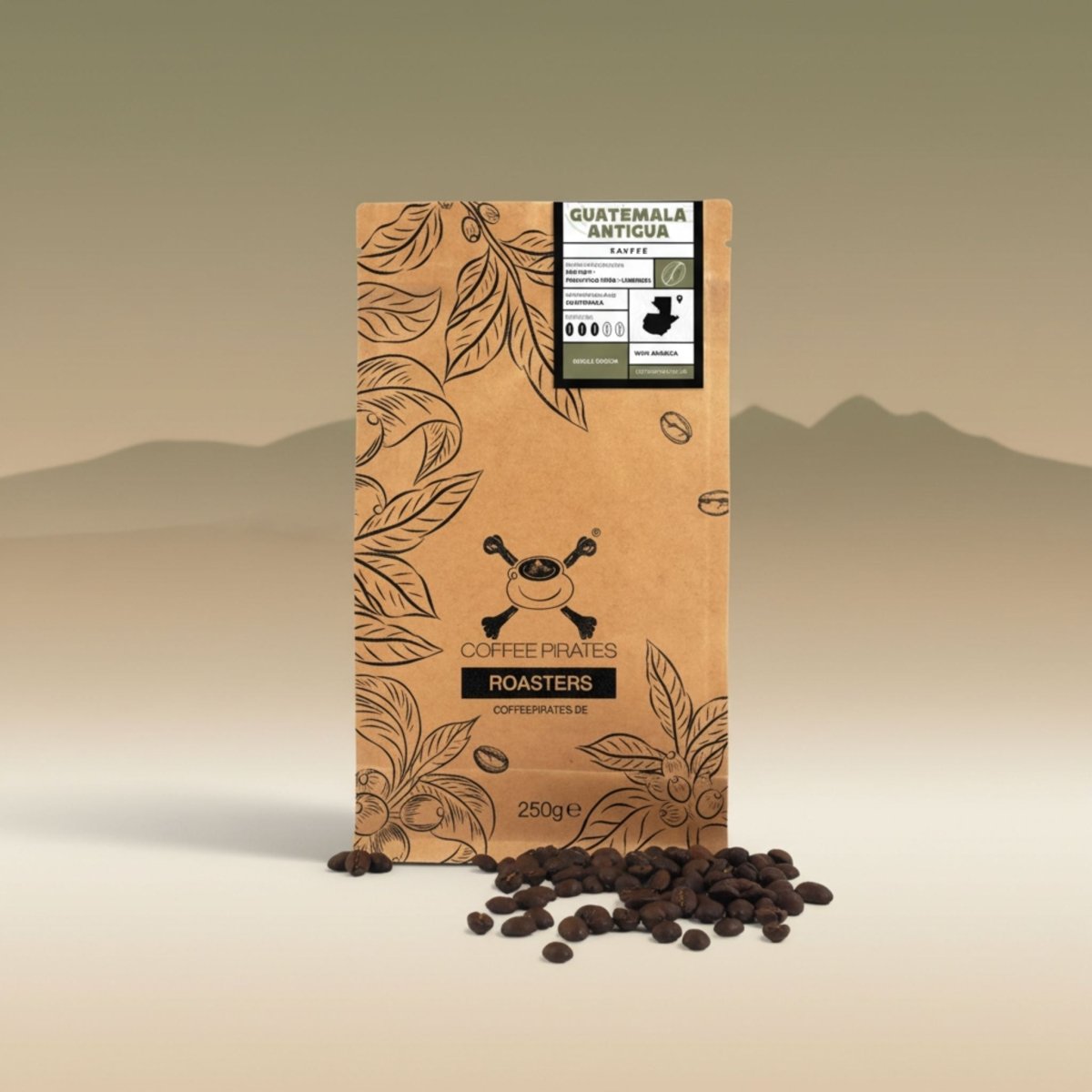 Guatemala Biokaffee Berge Coffee Pirates