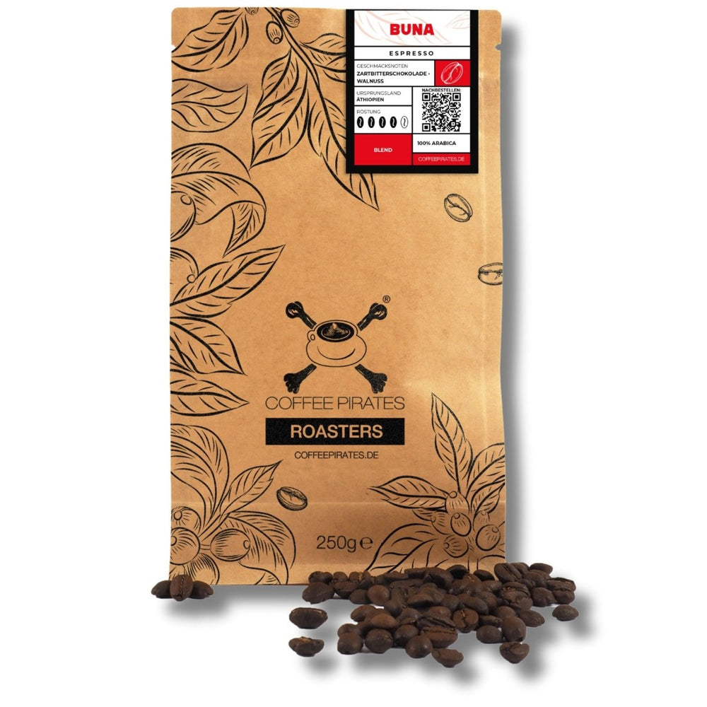 Buna Espresso – Äthiopien Sidamo Abeba - Coffee Pirates