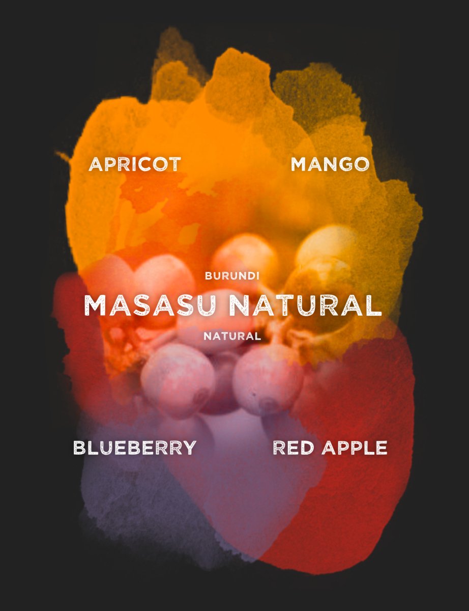 Burundi Masasu natural - Coffee Pirates