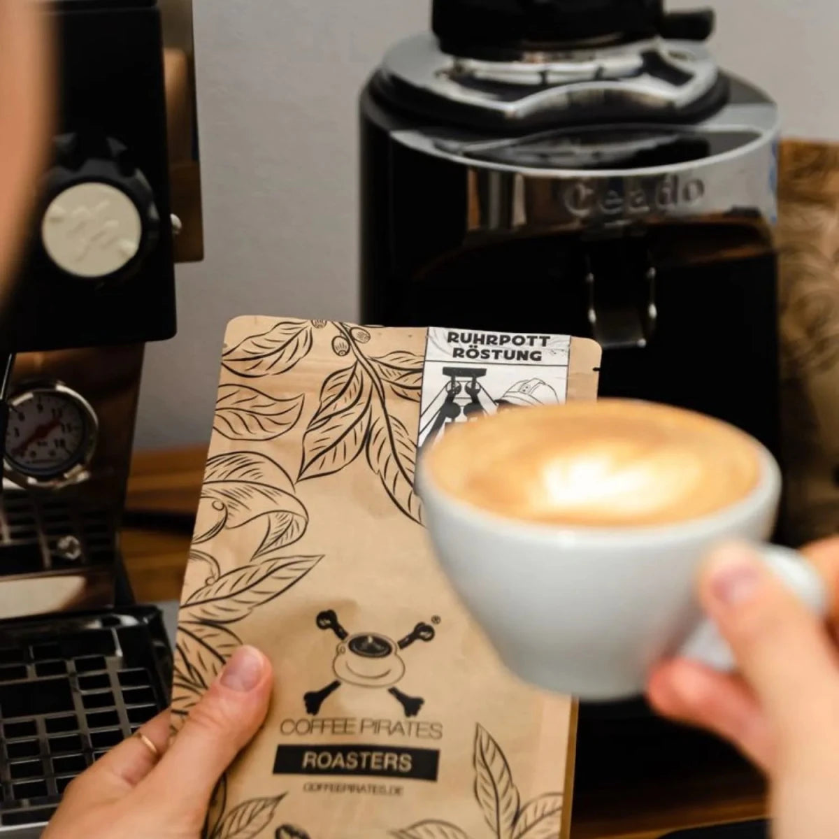 Coffee Pirates Espresso Probierset – 6 Sorten für echte Espresso - Liebhaber! - Coffee Pirates