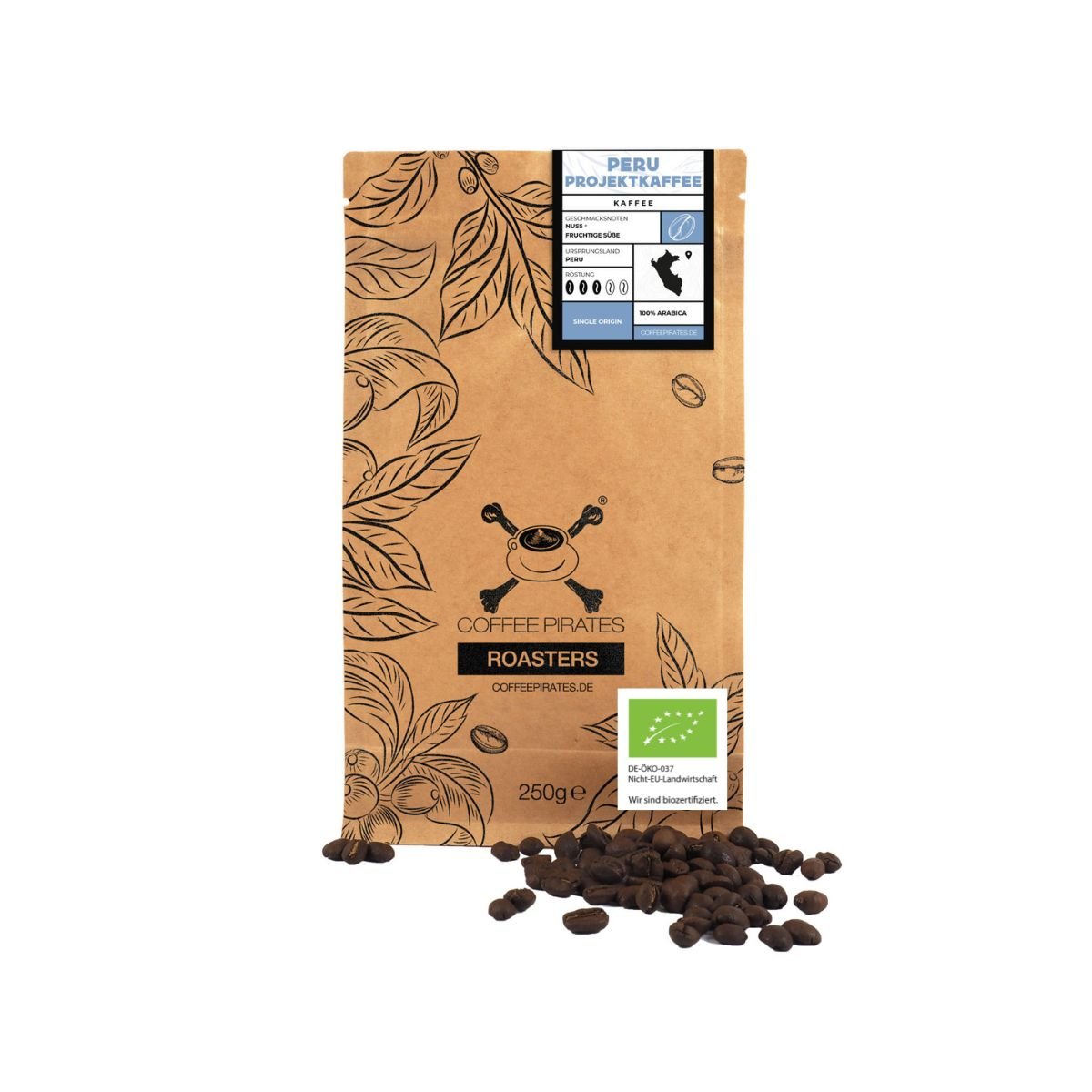 Peru Pacha Mama 100% Bio & Direct Trade Kaffee - Coffee Pirates