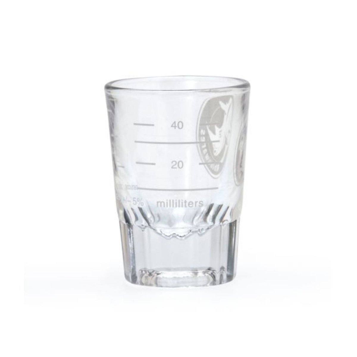 Rhino Espresso Shotglas Lined 60 ml mit ml-/oz-Skala - Coffee Pirates