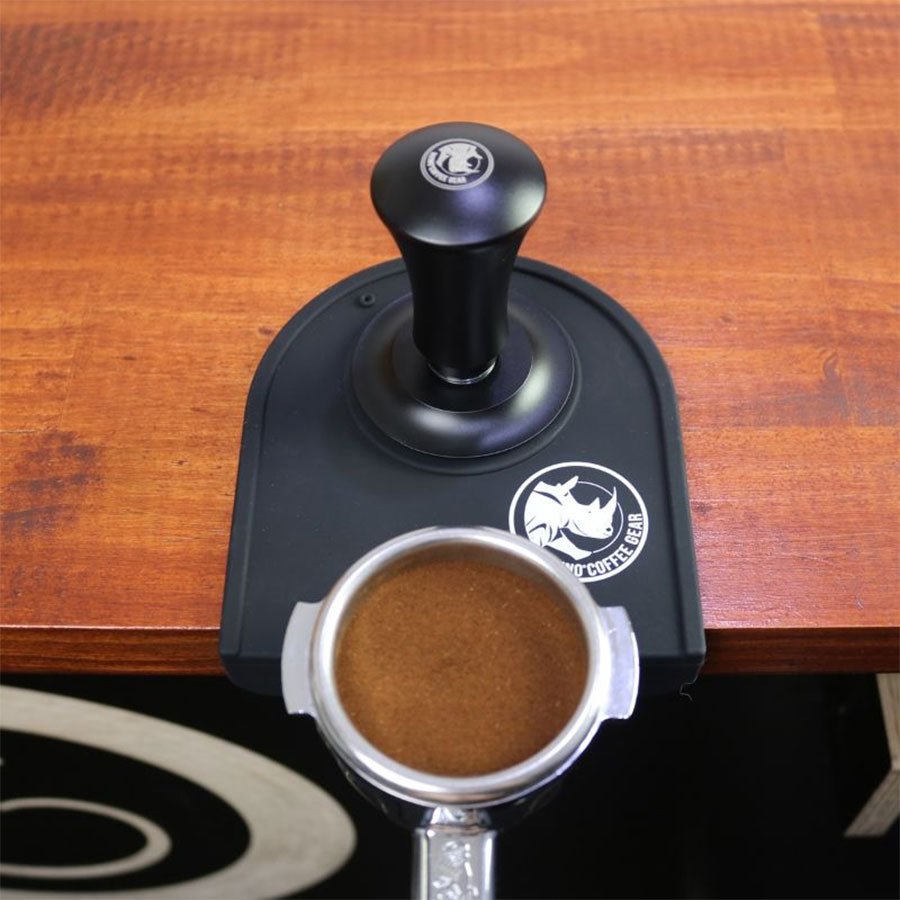 Rhino Self Levelling Tamper 58mm – Black - Coffee Pirates