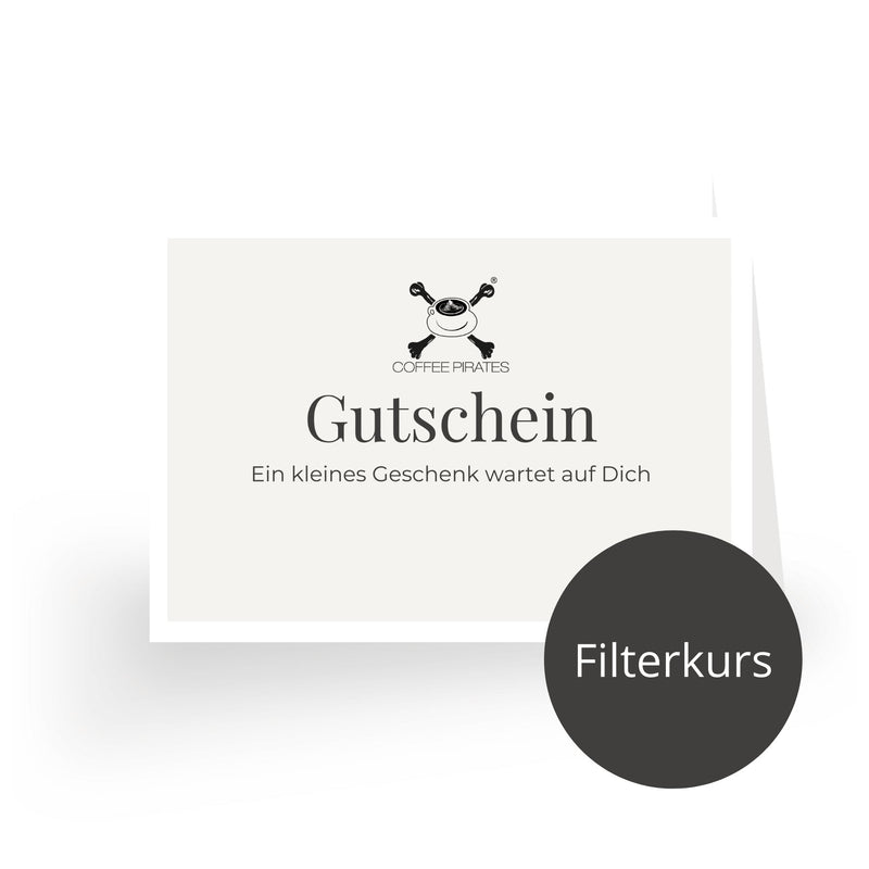 Coffee Pirates - Filterkaffeekurs Gutschein - Coffee Pirates
