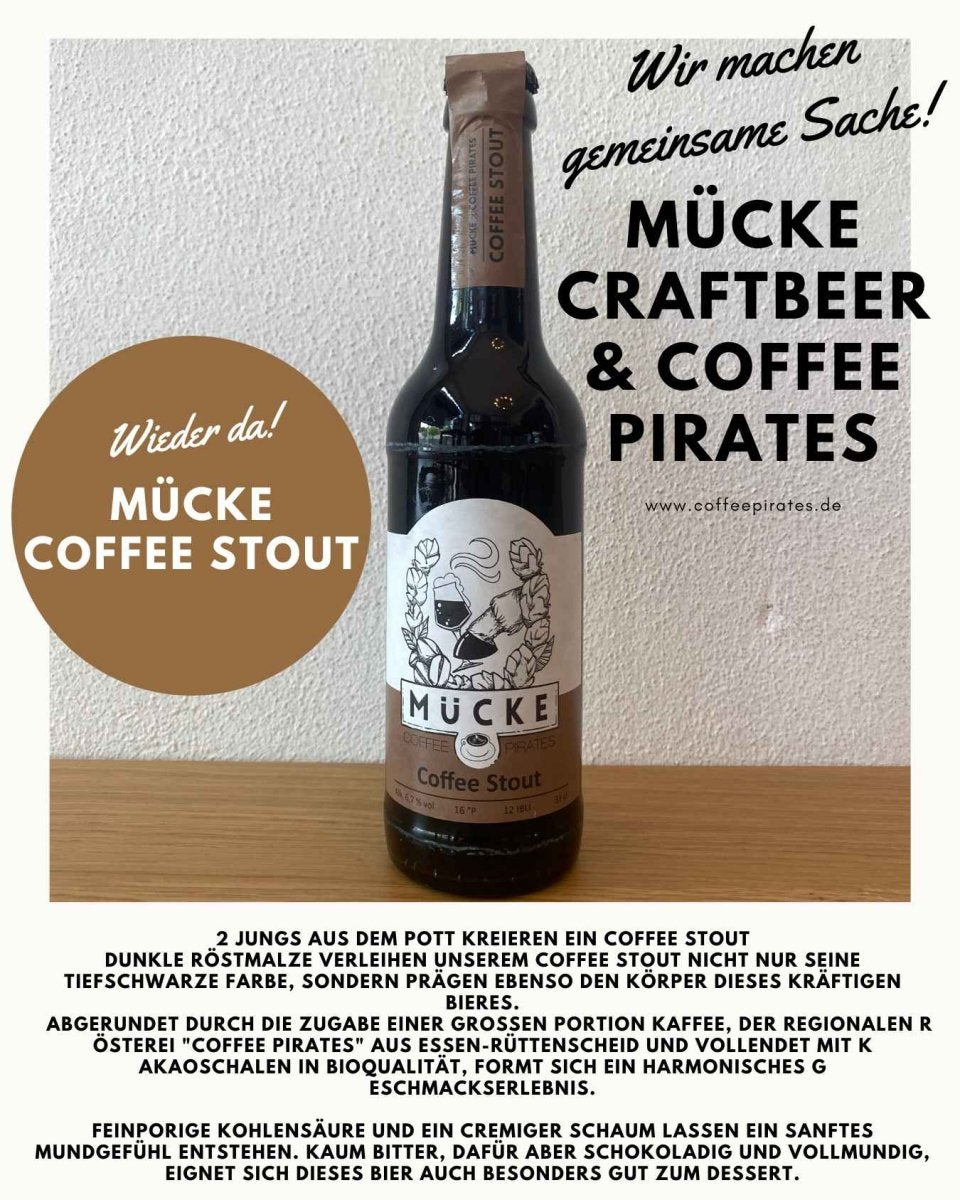 Coffee Stout - Craftbeer aus dem Revier - Coffee Pirates