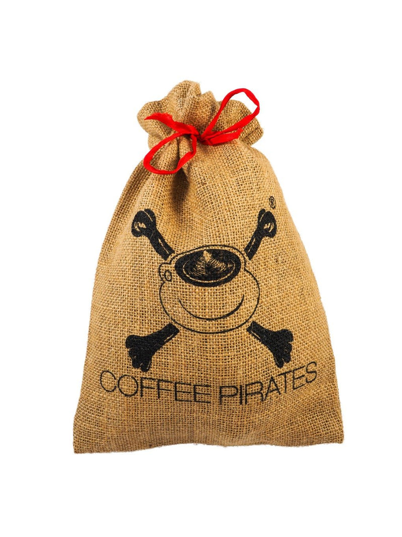 Geschenkverpackung Jutebeutel - Coffee Pirates