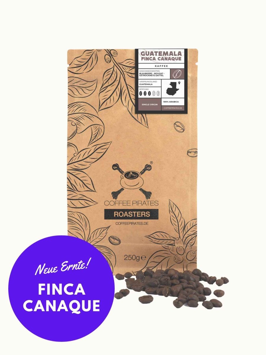 Guatemala Kaffee Finca Canaque I natural - Coffee Pirates