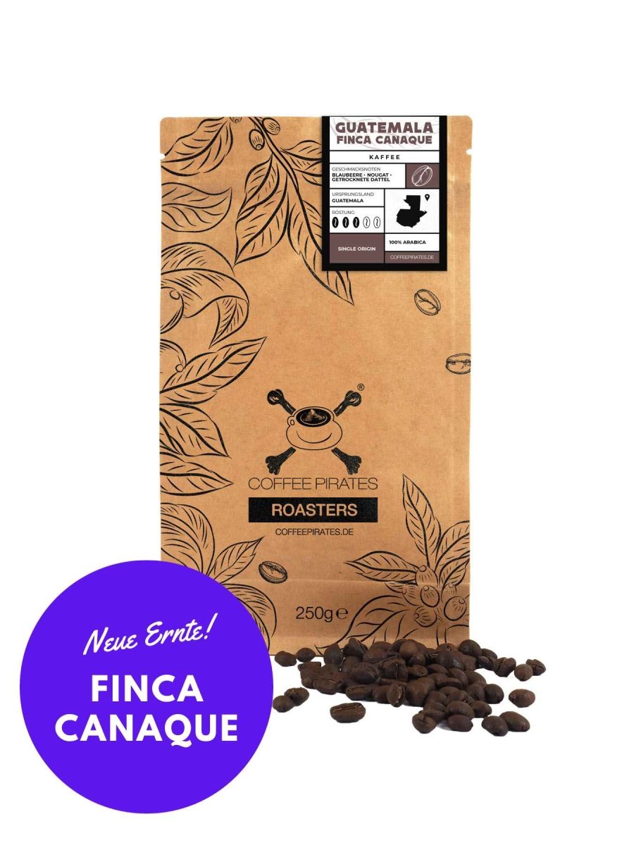 Guatemala Kaffee Finca Canaque I natural - Coffee Pirates