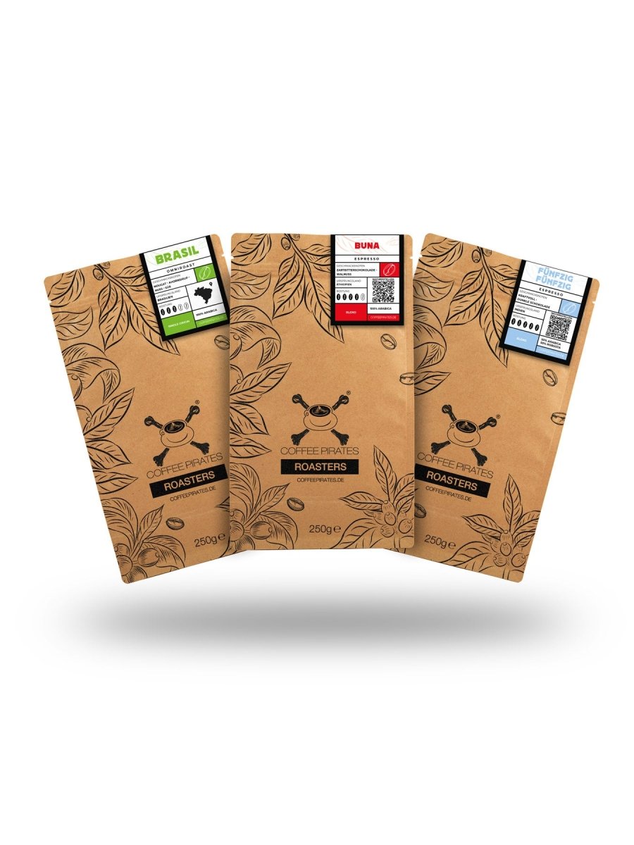 Probierset für Kaffeevollautomaten - Coffee Pirates